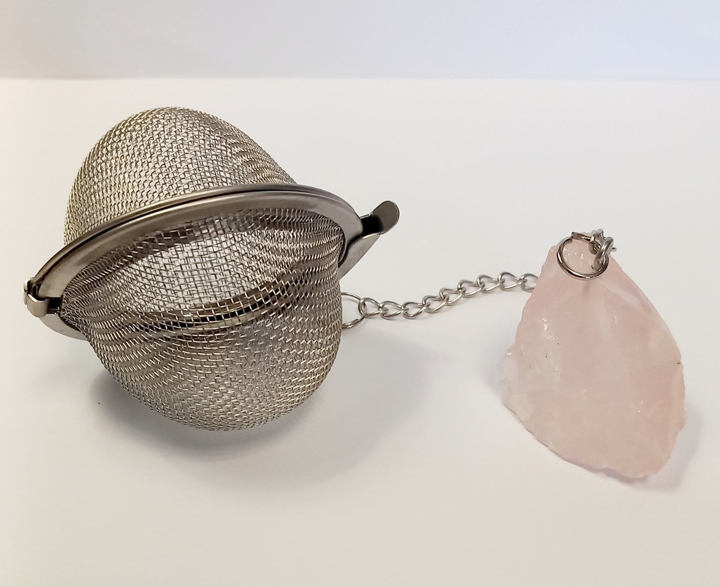Infuseur à thé Quartz rose