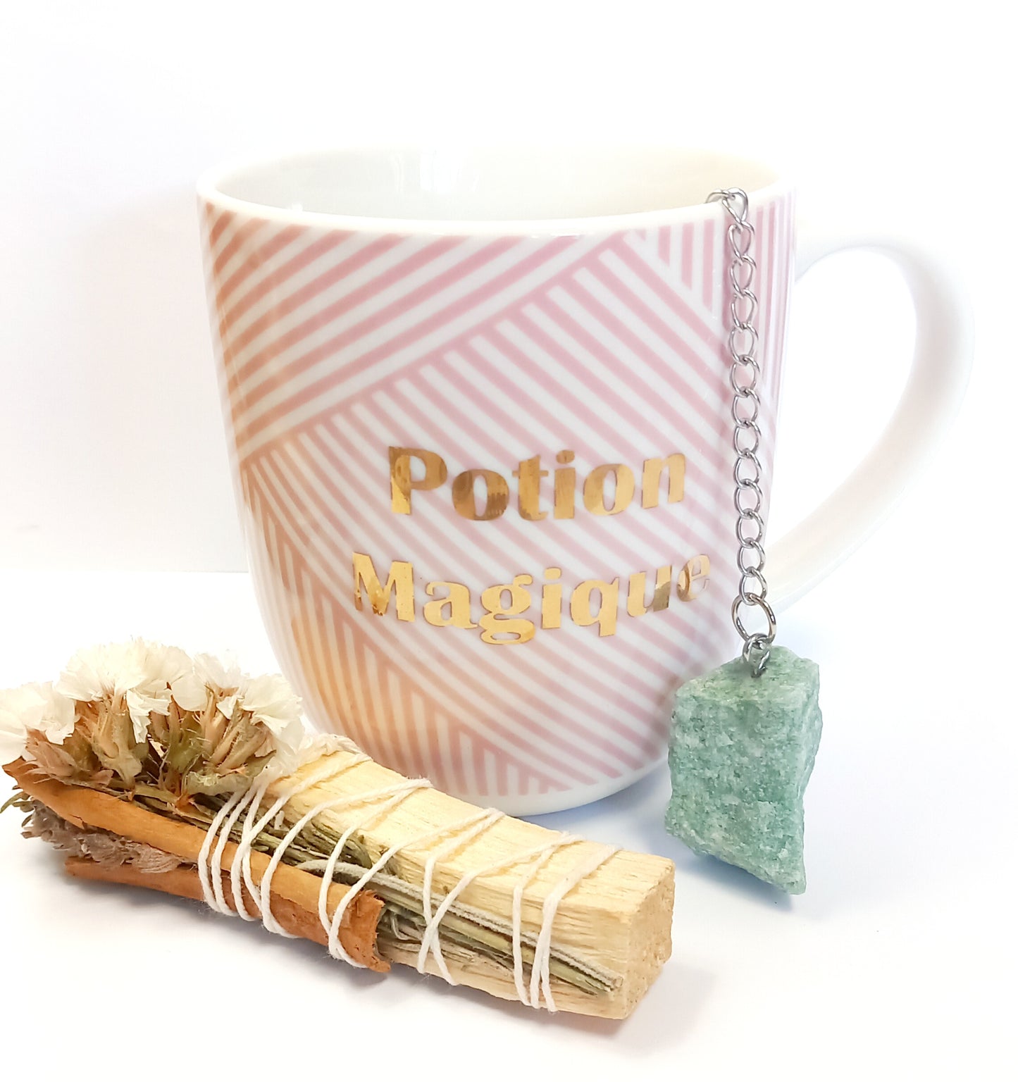 Infuseur à thé Aventurine verte