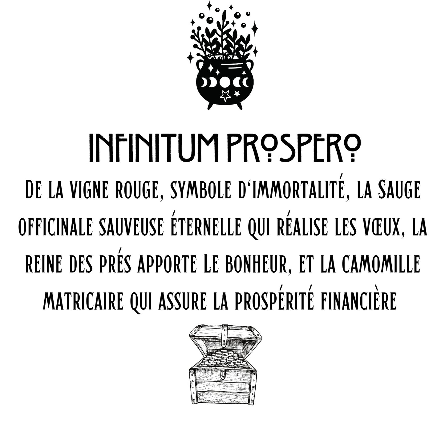 Infinitum Prospero - attire la prospérité- 250gr