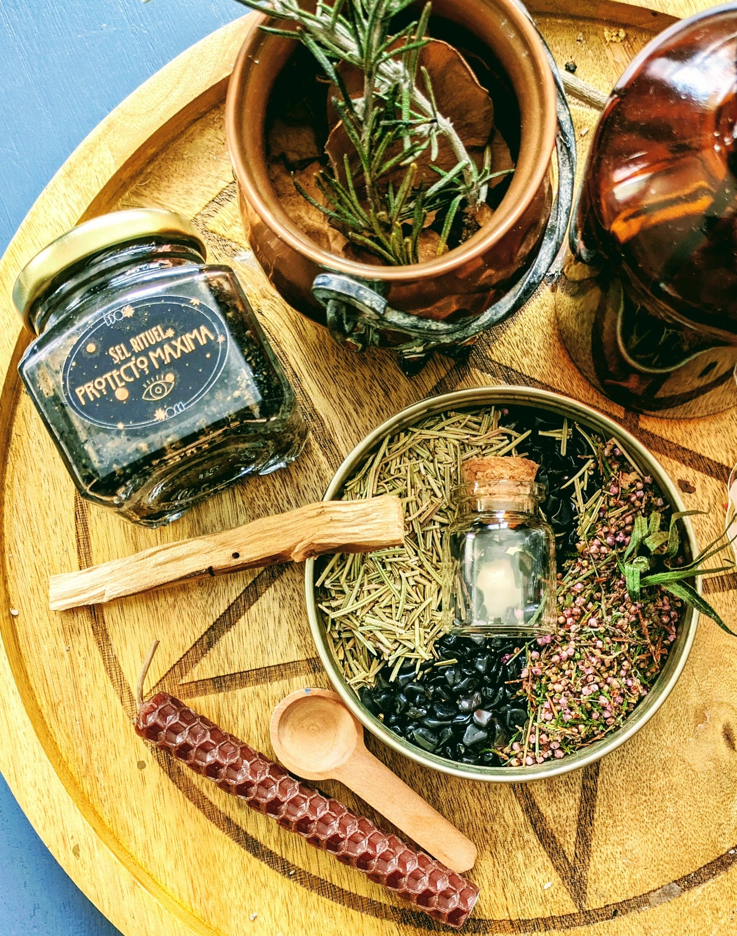 Fiole magique spell jar personnalisée