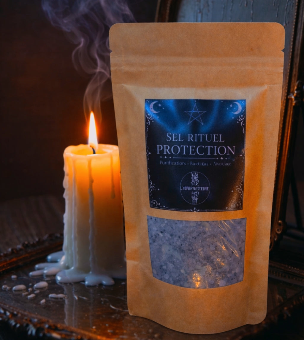Sel rituel de Protection – Purification, Barrière & Ancrage