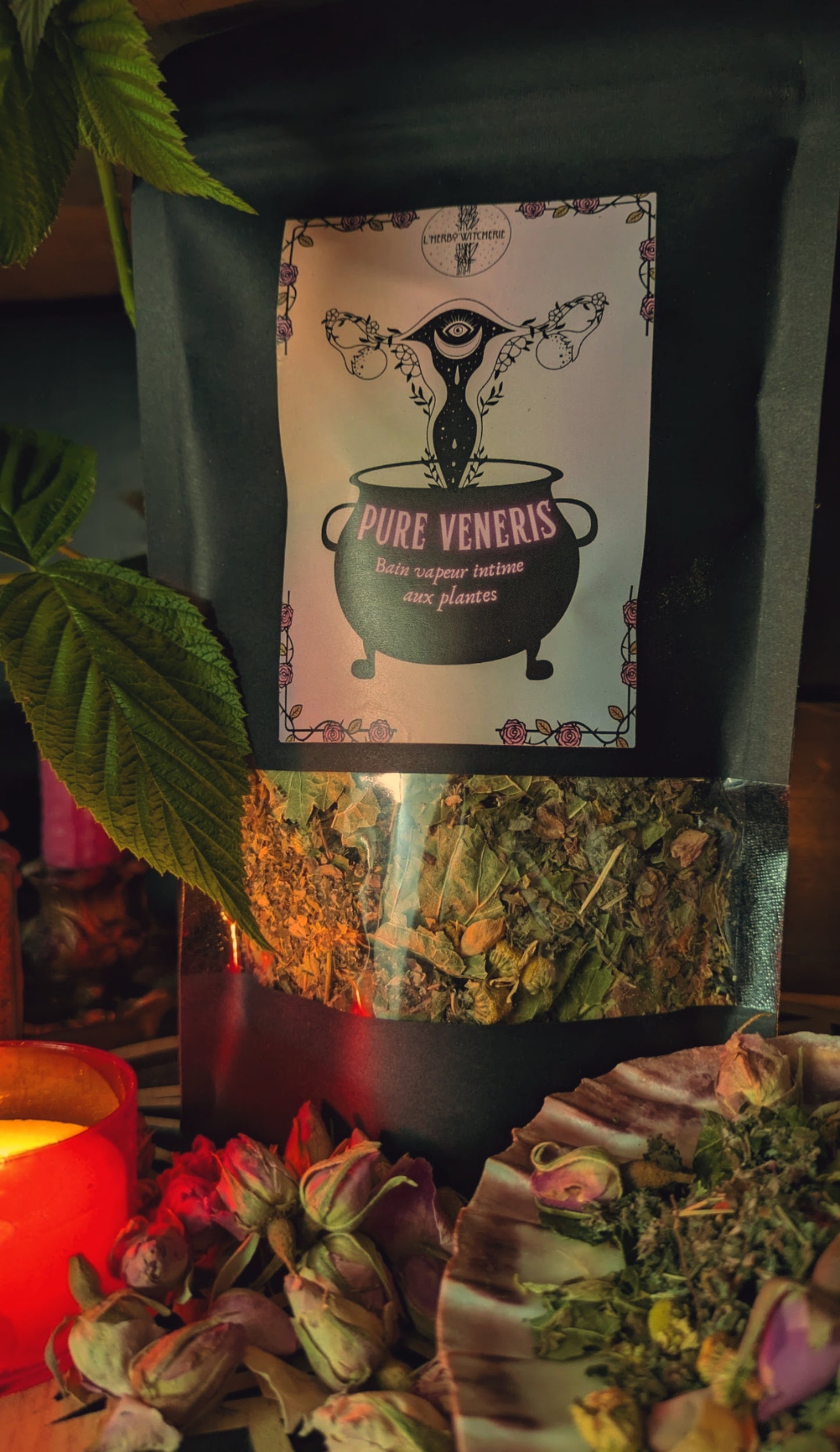 Pure veneris, Bain vapeur intime aux plantes, 400g