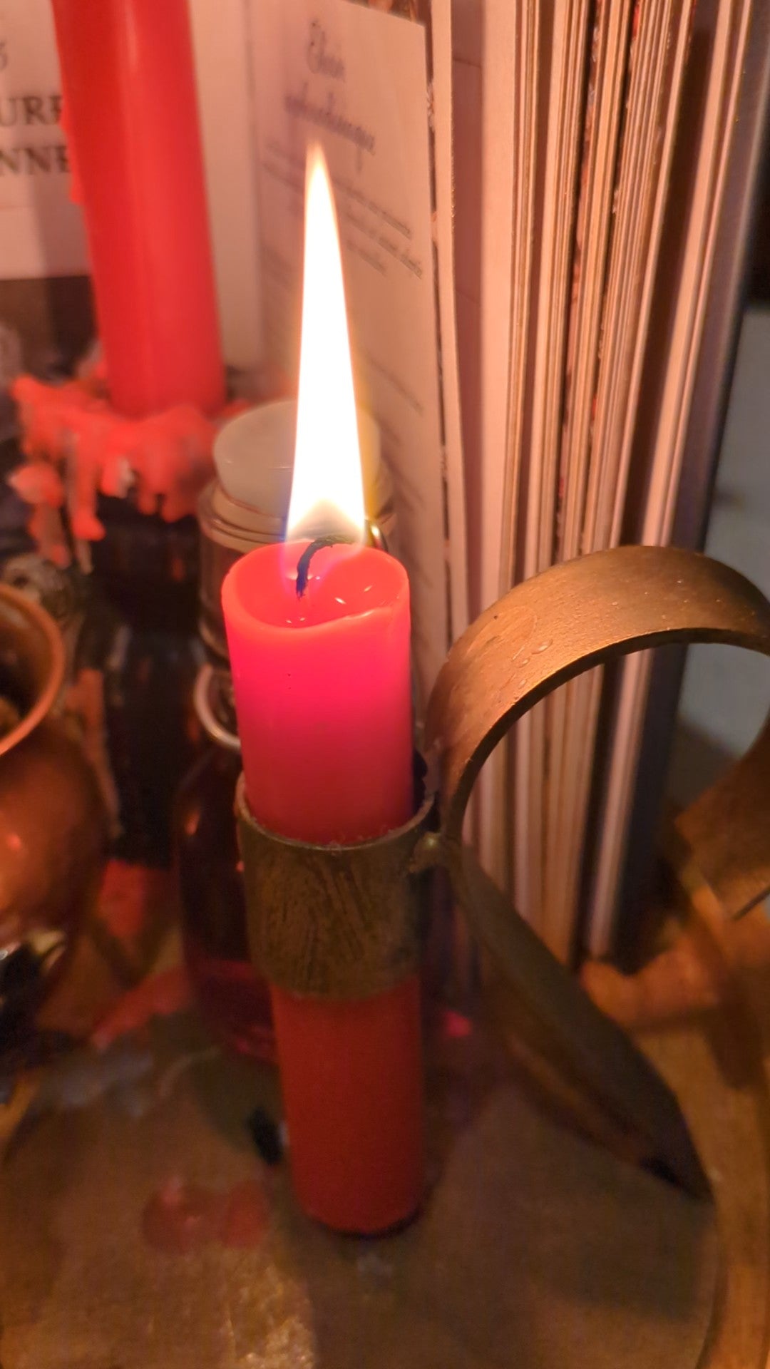 Bougie rituel Amour