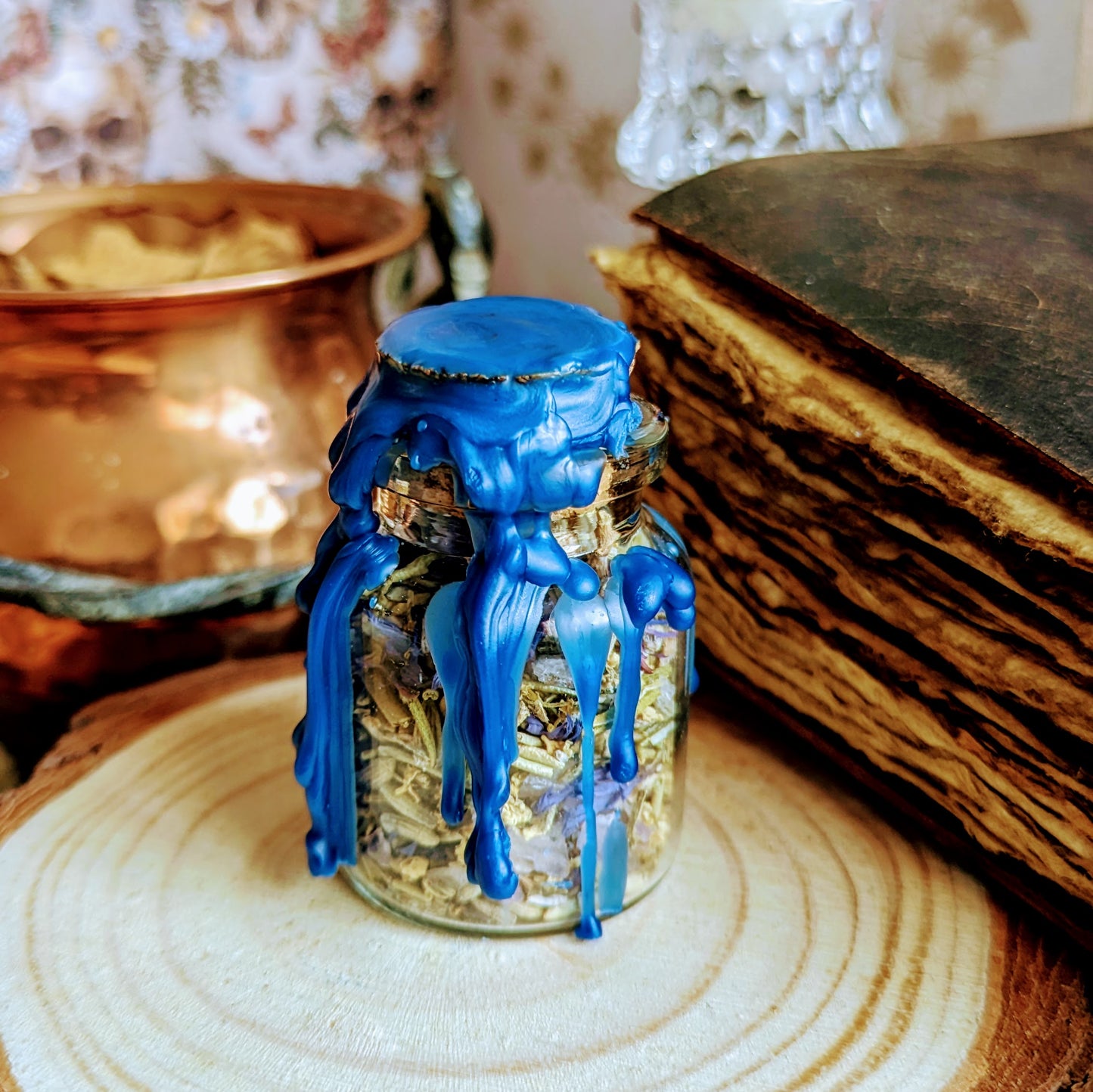 Fiole magique spell jar personnalisée