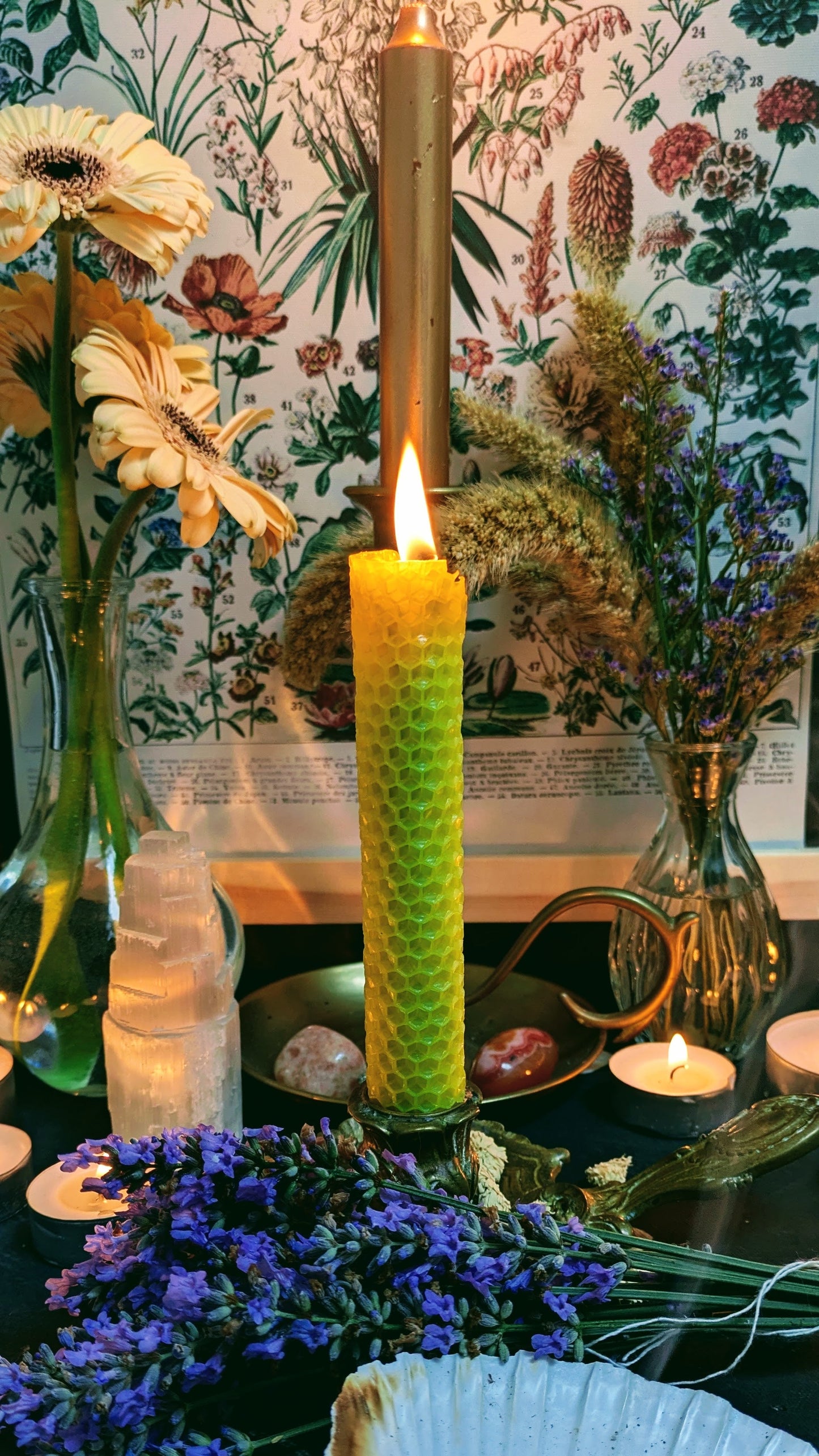 Bougie rituel abondance