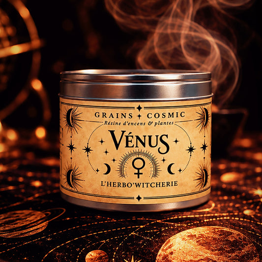 Grains cosmic VÉNUS - Bois de santal, rose de damas & cardamome