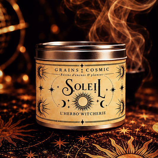Grains cosmic SOLEIL - Oliban, cannelle & baie de genièvre