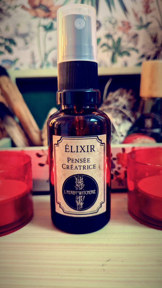 Élixir Pensée Créatrice - Stimule l'esprit et élève l'énergie- 30ml