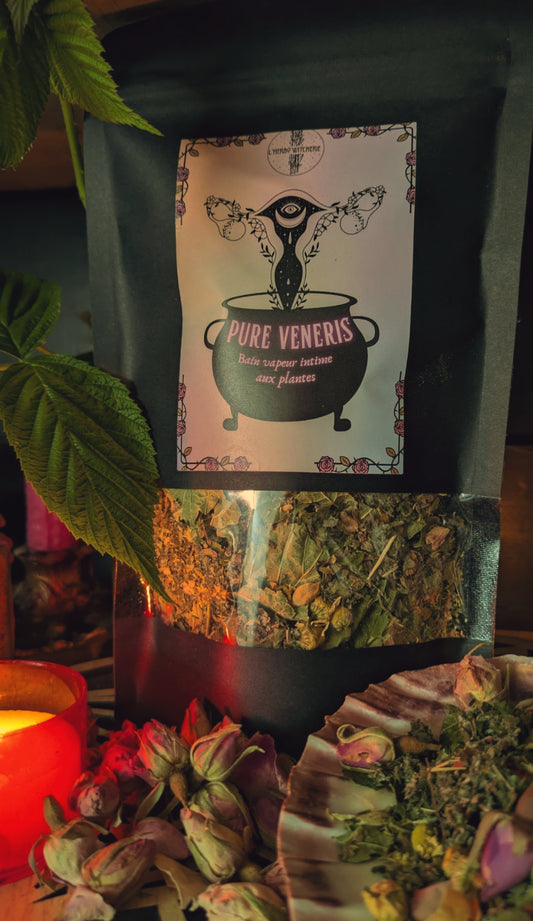 Pure veneris, Bain vapeur intime aux plantes, 400g