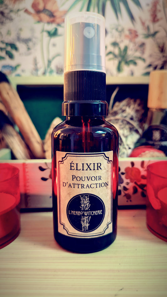 Élixir Pouvoir d'attraction - Attire les bonnes personnes et les bonnes opportunités- 30ml