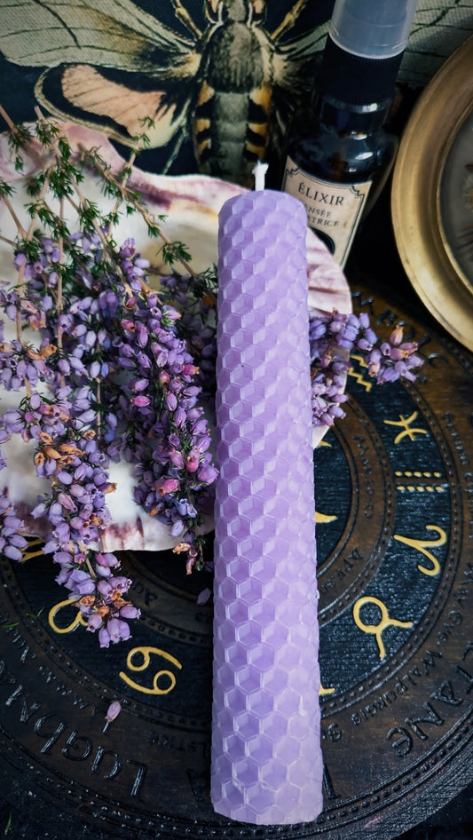 Bougie rituel intuition et divination